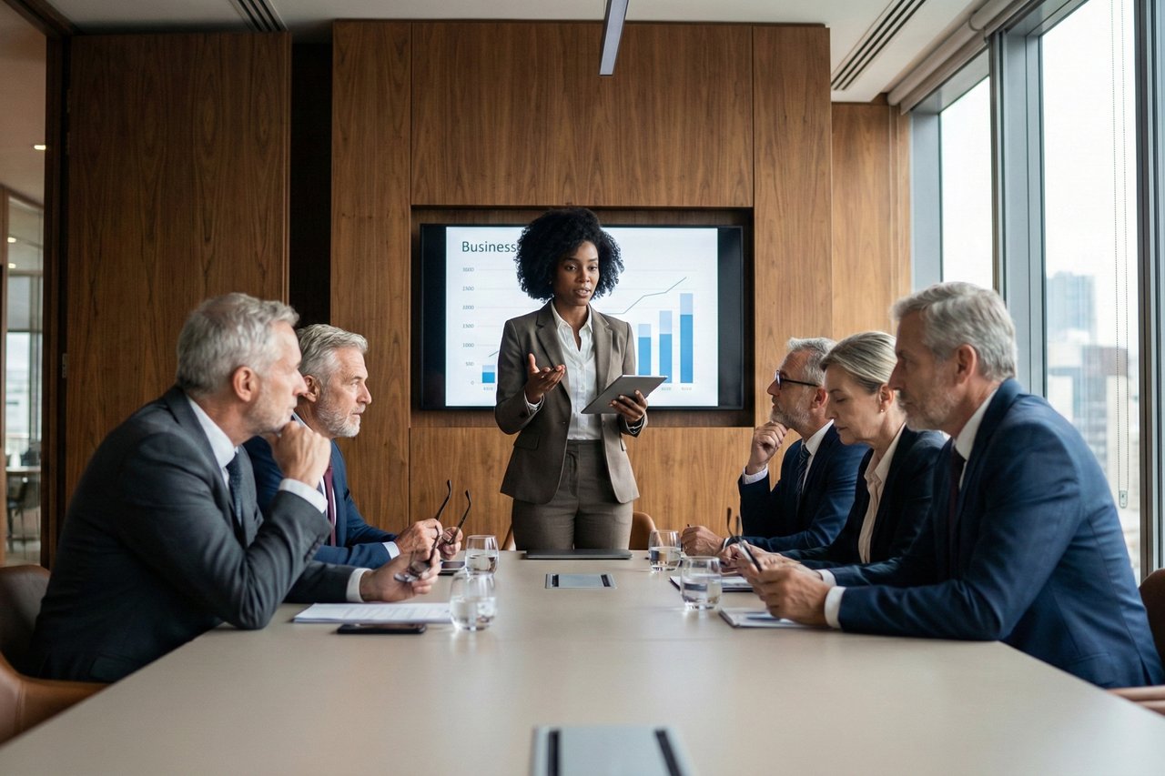 Speaking to Senior Leaders